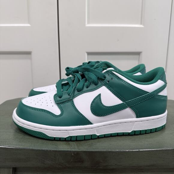 Nike Other - New Nike Dunk Low Big Kids White/Malachite Sneakers FB9109-114